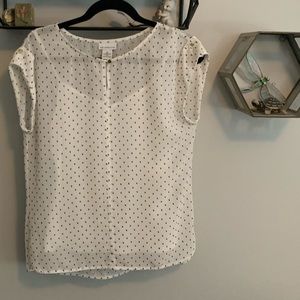 Capped Sleeve Blouse